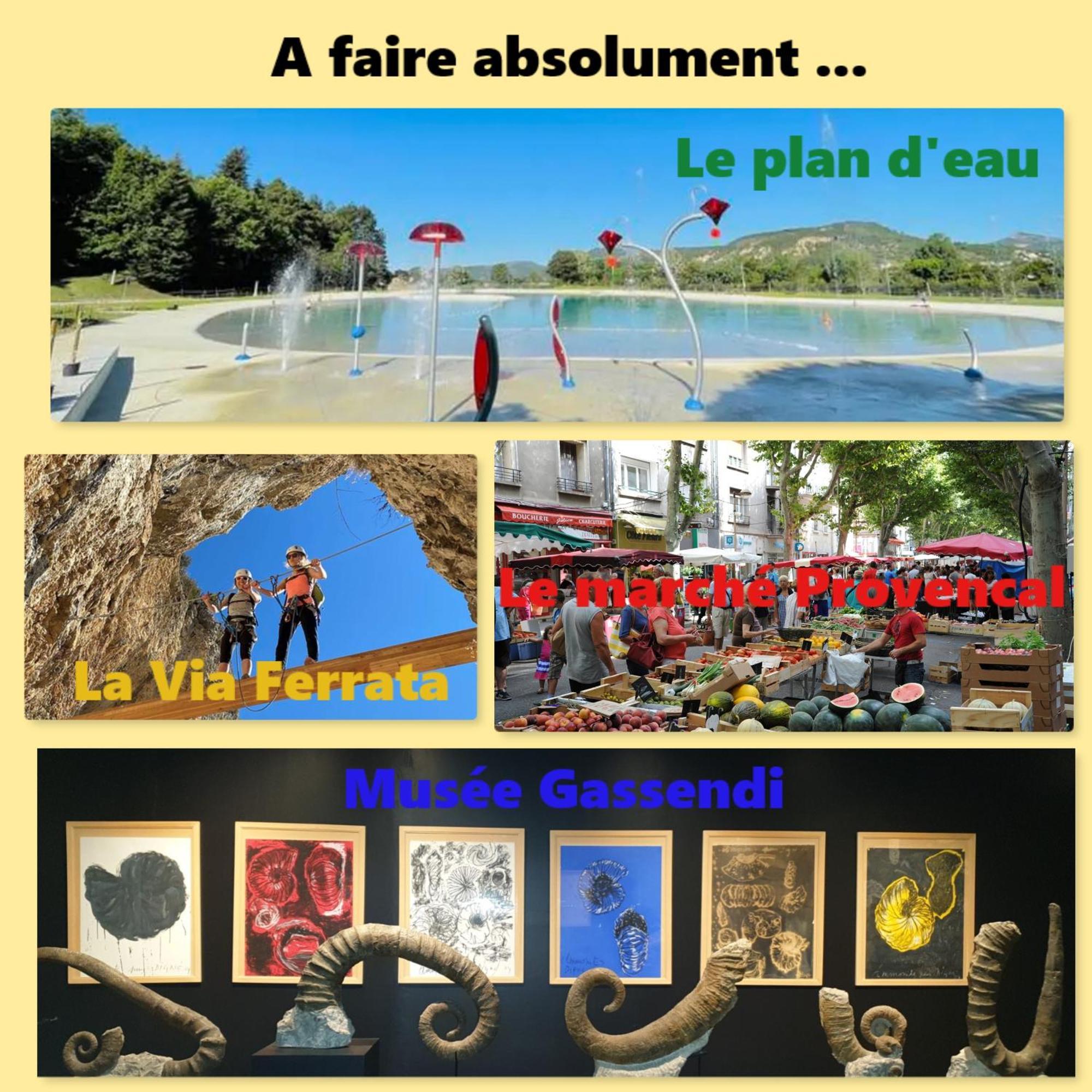 Charmant T3 Avec Piscine Digne-les-Bains Exterior foto